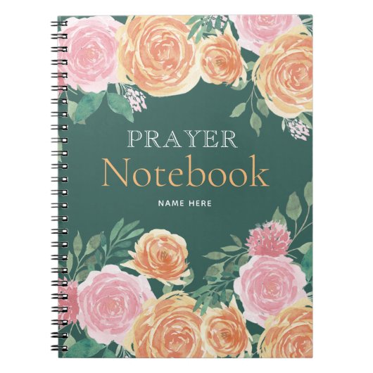 Floral Prayer Notitieboek (Voorkant)