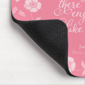 Floral Pride & Prejudice Jane Austen Bookish Quote Muismat (Hoek)