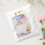 Floral Princess Birthday Dank u Bedankzakje (Gezegeld)