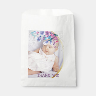 Floral Princess Birthday Dank u Bedankzakje