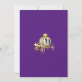 Floral Princess Enchanted Fairy Tale Birthday Kaart (Achterkant)