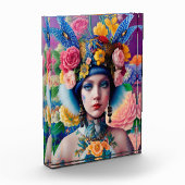 Floral princess portret fotoblokken (Links)