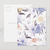  Floral Print 1 Feestdagenkaart (Voorkant / Achterkant)