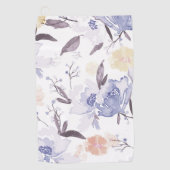  Floral Print 1 Golfhanddoek (Voorkant)