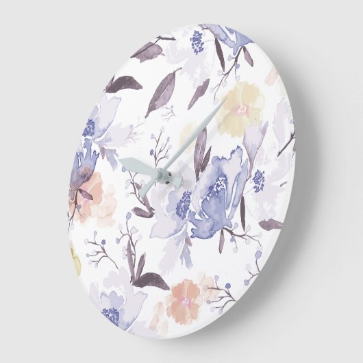  Floral Print 1 Grote Klok (Hoek)