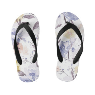  Floral Print 1 Kinder Teenslippers