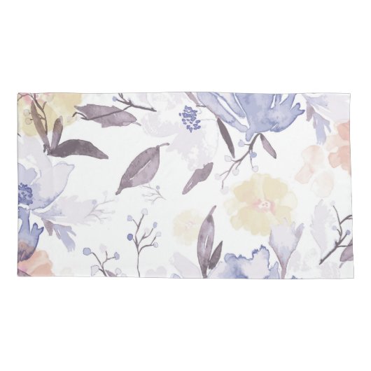 Floral Print 1 Kussensloop (Achterkant)