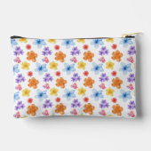 Floral Print Accessoires Cosmetische Tas (Achterkant)