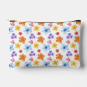 Floral Print Accessoires Cosmetische Tas (Voorkant)