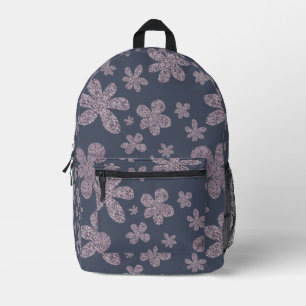 Floral Print Cut naairugzak Bedrukte Rugzak