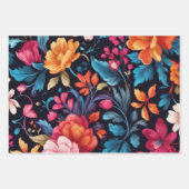 Floral Print Inpakpapier Vel (Voorkant 3)