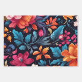 Floral Print Inpakpapier Vel (Voorkant 2)