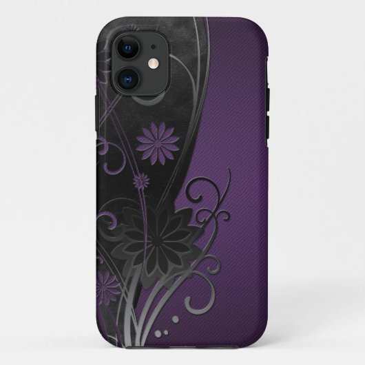 Floral Print iPhone 5 Hoesje (Achterkant)