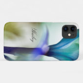 Floral Print IPhone Case (Achterkant (horizontaal))