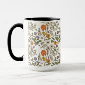Floral Print Koffiebekers Mok (Links)