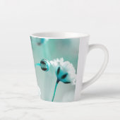 Floral Print Latte Mok (Rechts)