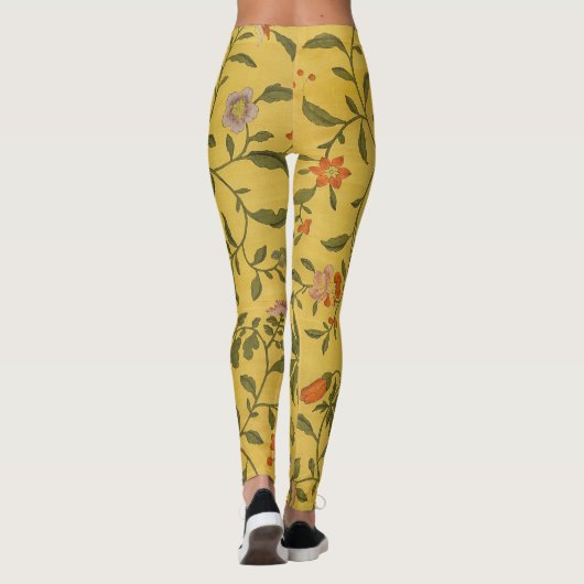  Floral Print Leggings (Achterkant)