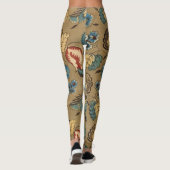  Floral Print Leggings (Achterkant)