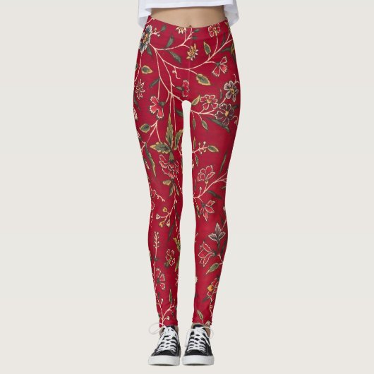  Floral Print Leggings (Voorkant)