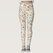  Floral Print Leggings (Voorkant)