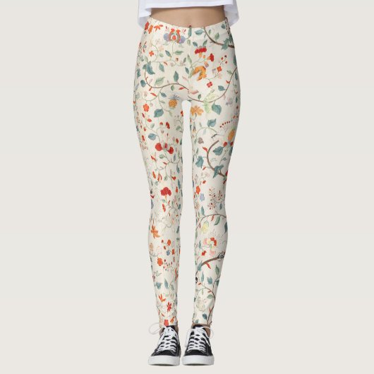  Floral Print Leggings (Voorkant)