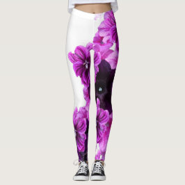 Floral Print Leggings–Elegante & Stijlvolle Active Leggings