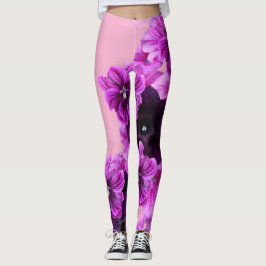 Floral Print Leggings–Elegante & Stijlvolle Active Leggings