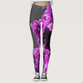 Floral Print Leggings–Elegante & Stijlvolle Active Leggings