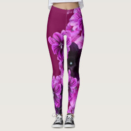Floral Print Leggings–Elegante & Stijlvolle Active Leggings