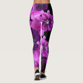Floral Print Leggings–Elegante & Stijlvolle Active Leggings (Achterkant)