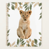 Floral Print Lioness-agenda Planner (Voorkant)