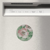  Floral Print Magneet (Insitu (Vaatwasser))