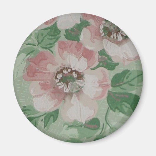 Floral Print Magneet (Voorkant)