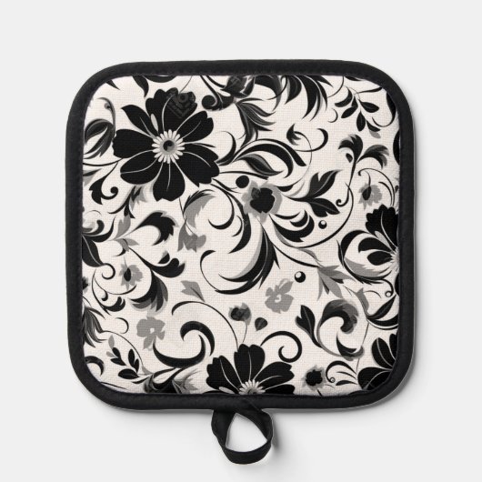 Floral Print Pannenlap (Voorkant)