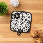 Floral Print Pannenlap (Top down)