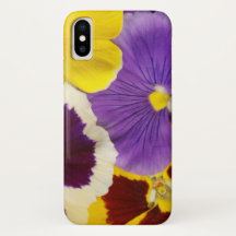 Floral Print Pansies