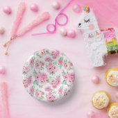 Floral Print Papieren Kommen (Feest)