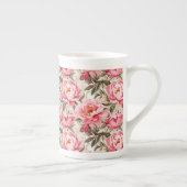 Floral Print Porselein Kop (Rechts)