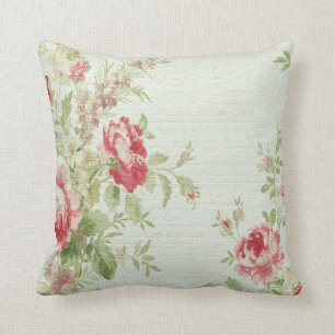  Floral Print Sierkussen-Roze bloemen Kussen