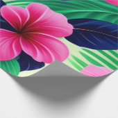 Floral Printed Pattern Cadeaupapier (Hoek)