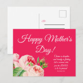 Floral Proverbs 31 Moederdag Briefkaart (Voorkant / Achterkant)