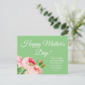 Floral Proverbs 31 Moederdag Briefkaart (Staand voorkant)