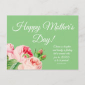 Floral Proverbs 31 Moederdag Briefkaart (Voorkant)