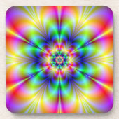 Floral Psychedelia Onderzetters (Voorkant)