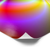 Floral Psychedelia Zazzle Perfect Poster (Hoek)