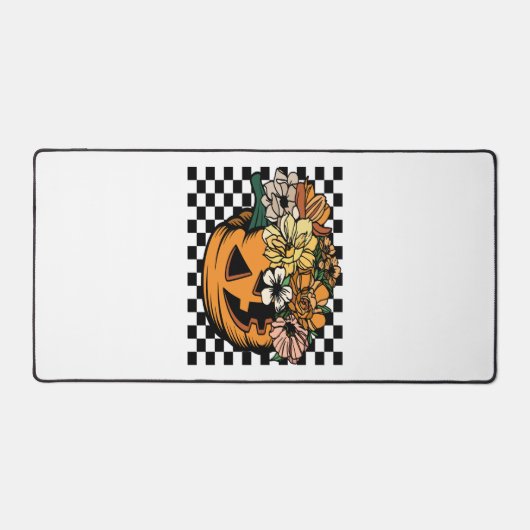 Floral Pumpkin Bureaumat (Voorkant)