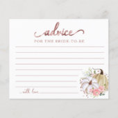 Floral Pumpkin Herfst Vrijgezellenfeest Advice Car (Voorkant)