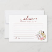 Floral Pumpkin Herfst Vrijgezellenfeest Advice Car (Voorkant)