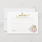 Floral Pumpkin Herfst Vrijgezellenfeest Advice Car (Voorkant)