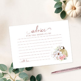 Floral Pumpkin Herfst Vrijgezellenfeest Advice Car